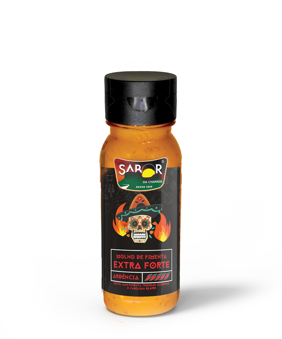 MOLHO DE PIMENTA EXTRA FORTE  180 ML 