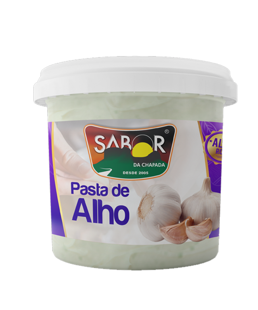 PASTA DE ALHO COM SAL 200 G 