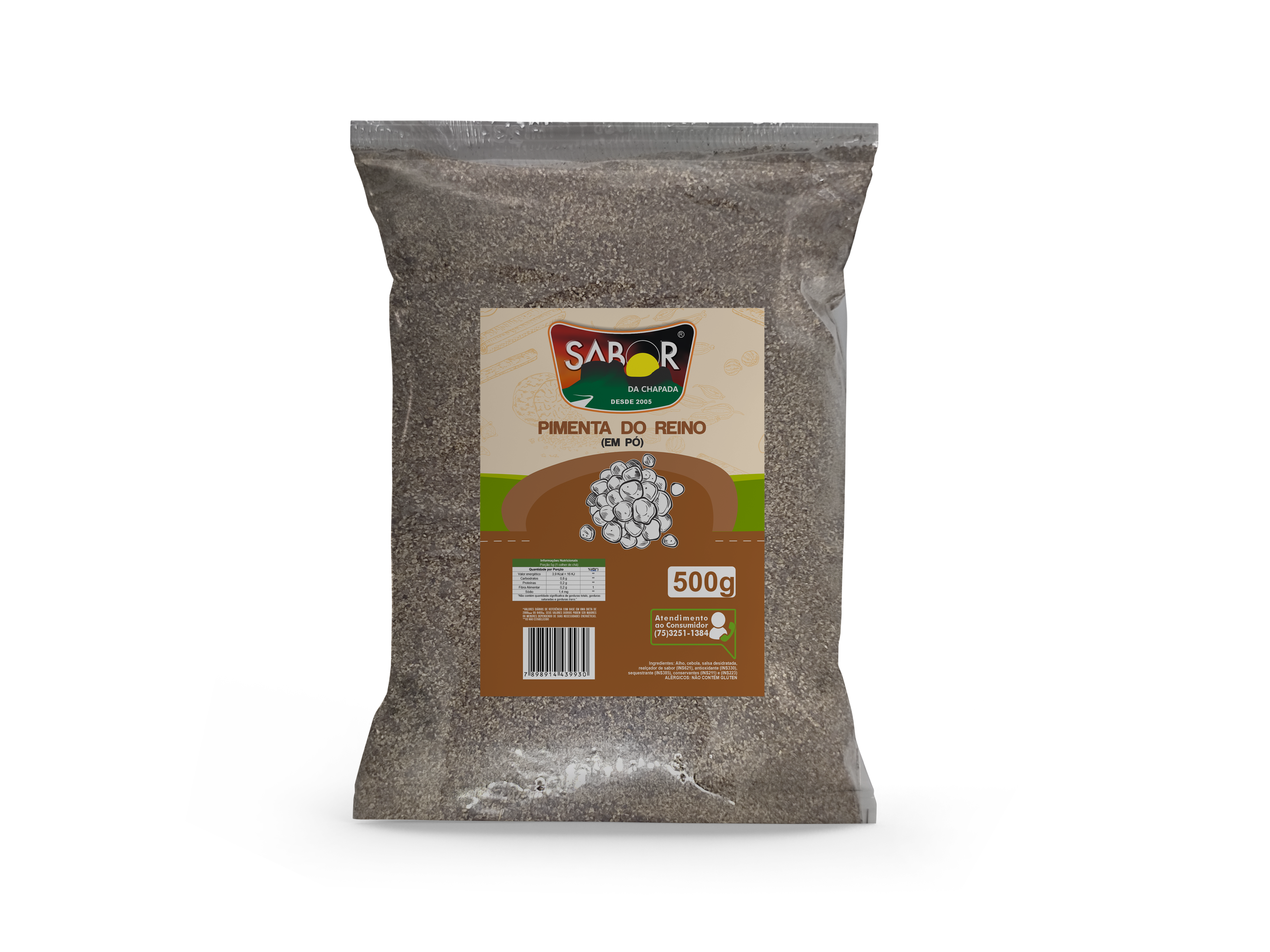 PIMENTA DO REINO 500 G 