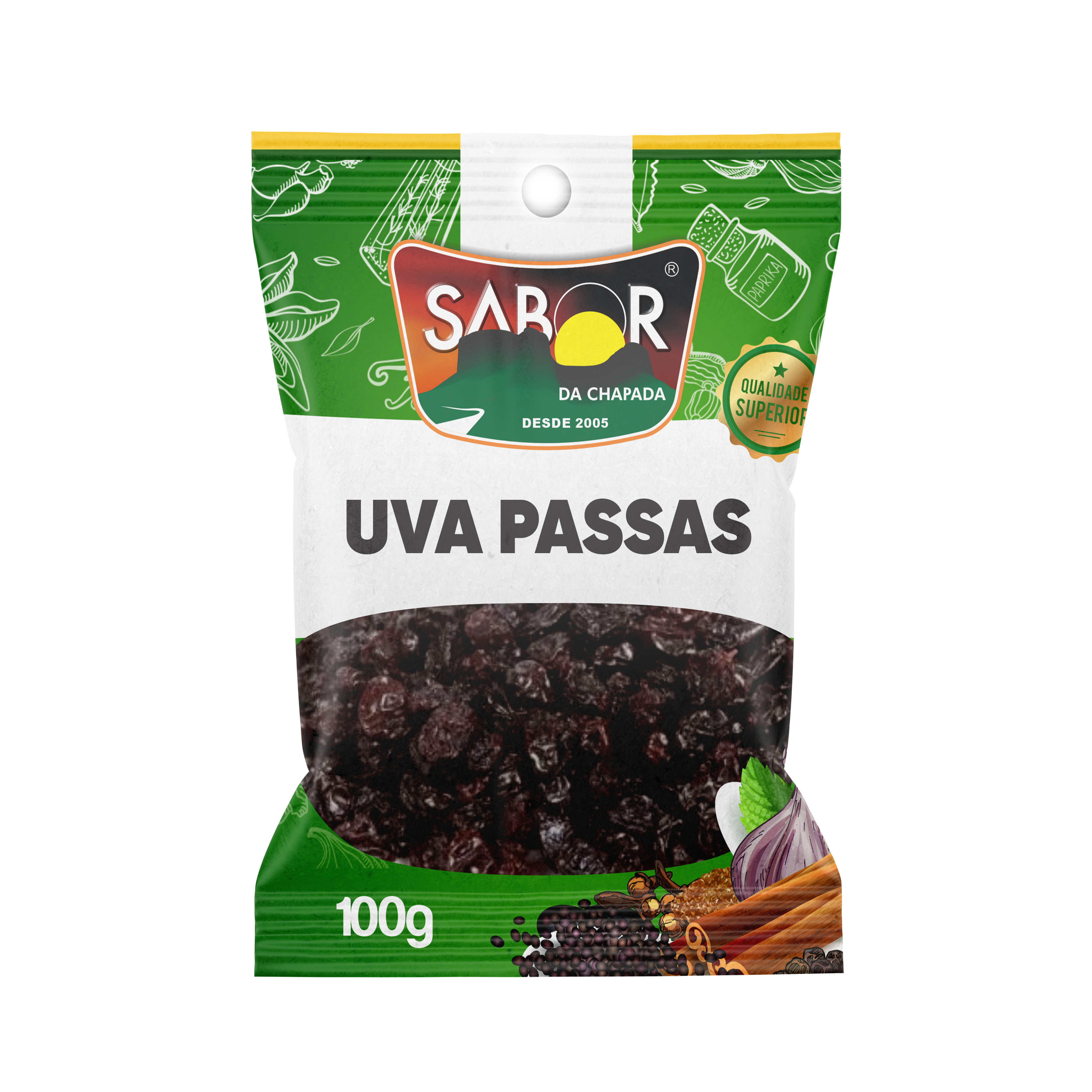 UVA PASSAS 100 G 